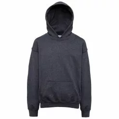 Gildan Heavy Blend Childrens Unisex Hooded Sweatshirt Top/Hoodie (Dark Heather)