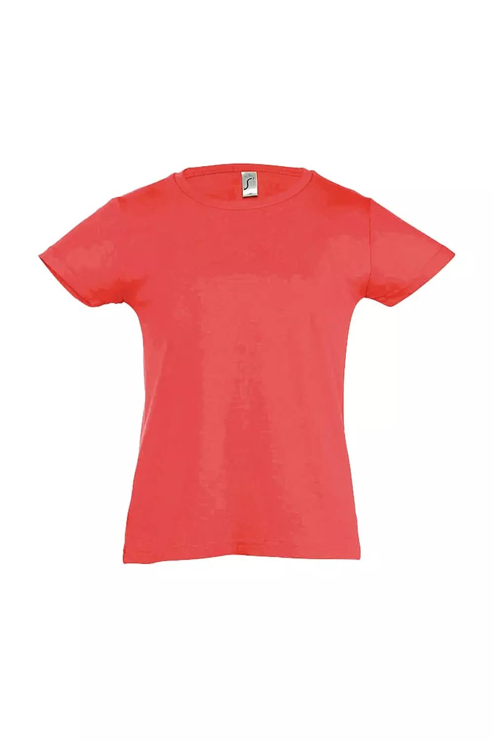 SOLS Big Girls Cherry Short Sleeve T-Shirt (Coral)