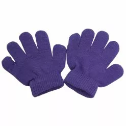 Universal Textiles Childrens/Kids Little Girls Winter Magic Gloves - Purple