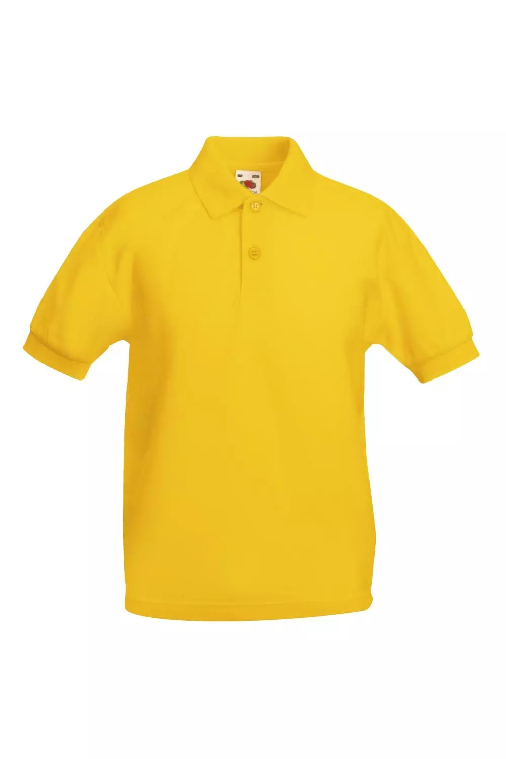 Of The Loom Fruit Of The Loom Childrens/Kids Big Girls 65/35 Pique Polo Shirt (Sunflower)