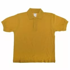 B&C B&C Big Girls Kids/Childrens Safran Polo Shirt (Gold)
