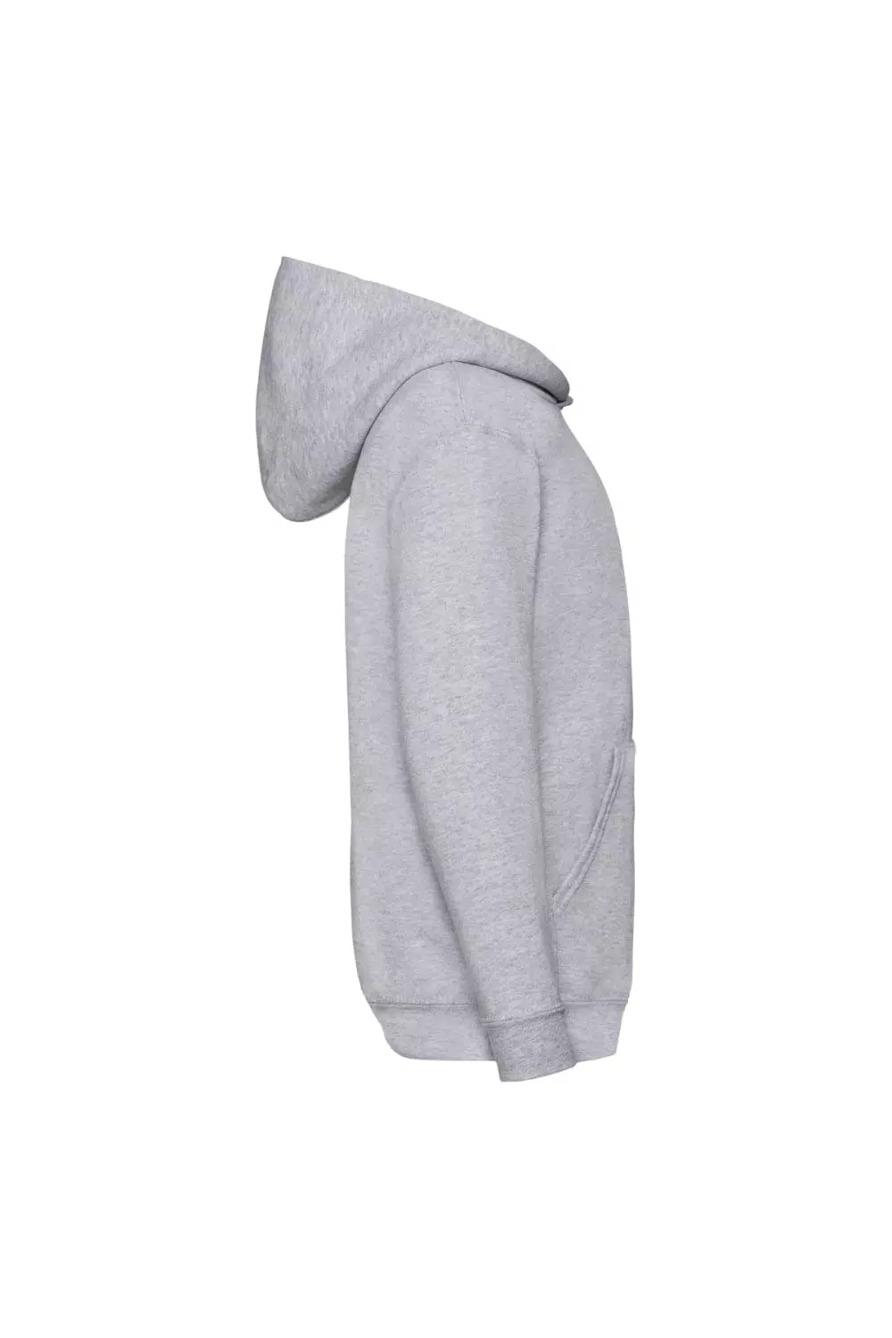 Of The Loom Fruit Of The Loom Childrens Unisex Hooded Sweatshirt / Hoodie (Heather Grey) - Image 2