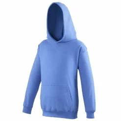 Awdis Kids Unisex Hooded Sweatshirt / Hoodie / Schoolwear (Royal Blue)