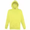 Awdis Childrens Unisex Electric Hooded Sweatshirt/Hoodie/Schoolwear - Electric Yellow