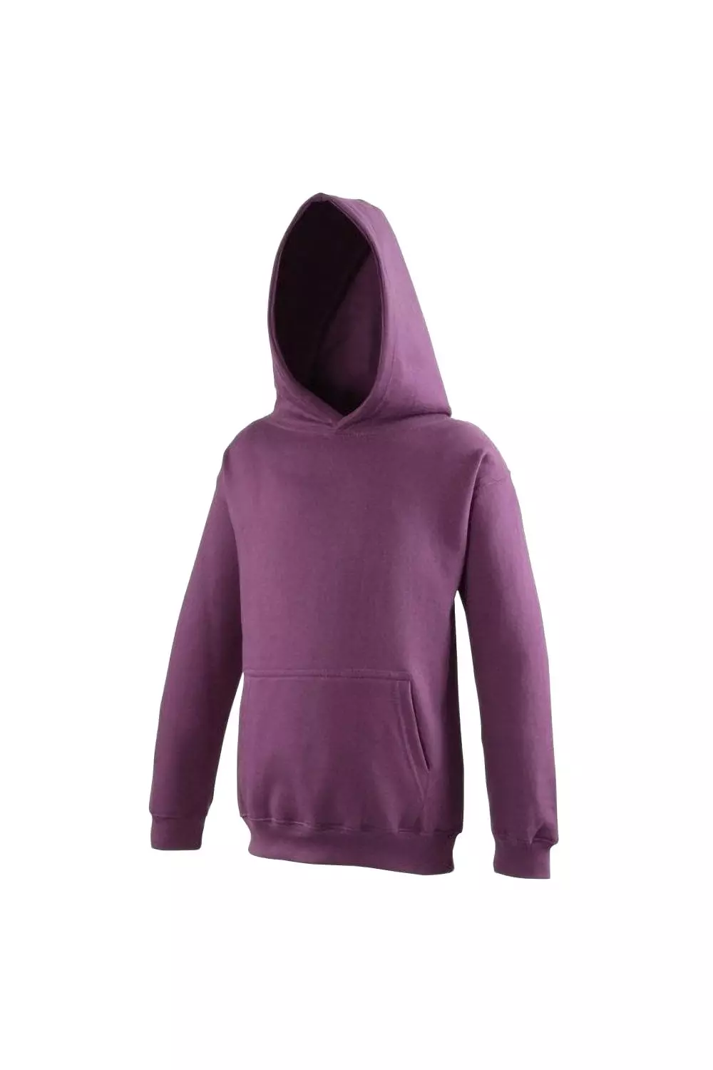 Awdis Kids Unisex Hooded Sweatshirt/Hoodie/Schoolwear - Plum