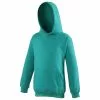 Awdis Kids Unisex Hooded Sweatshirt / Hoodie / Schoolwear - Jade