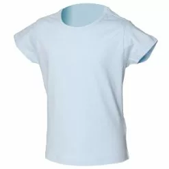 SKINNI FIT Minni Big Girls Stretch T-Shirt (Light Blue)