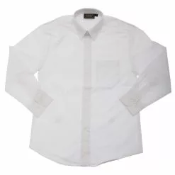 Universal Textiles Boys/Childrens Long Sleeved School Shirt - White