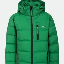 Trespass Kids Boys Tuff Padded Winter Jacket (Clover)