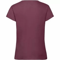 Of The Loom Fruit Of The Loom Big Girls Sofspun Short Sleeve T-Shirt (Burgundy)