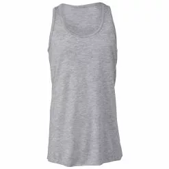 Bella + Canvas Ella + Canvas Youths Girls Flowy Racer Back Tank Top (Athletic Heather)