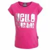 Trespass Childrens Girls Hello Short Sleeve T-Shirt (Pink Lady)