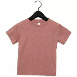 Bella + Canvas Ella + Canvas Toddler Triblend Short Sleeve T-Shirt (Mauve Triblend)