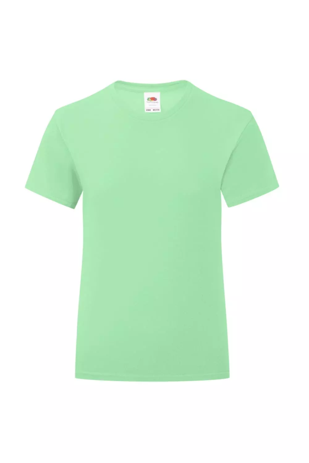 Of The Loom Fruit Of The Loom Girls Iconic T-Shirt (Neo Mint)