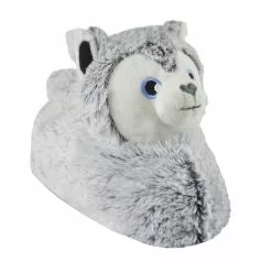 GENERIC Childrens/Kids Husky Dog Slippers