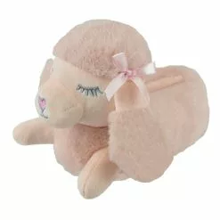 GENERIC Girls Plush Poodle Slippers - Pink