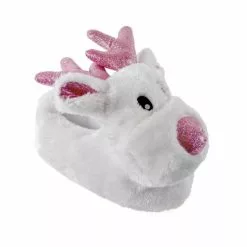 GENERIC Childrens/Kids 3D Reindeer Slippers