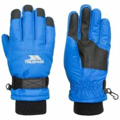 TRESPASS Childrens/Kids Ruri II Ski Gloves - Blue