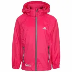 TRESPASS Childrens/Kids Qikpac X Unisex Packaway Jacket - Cassis