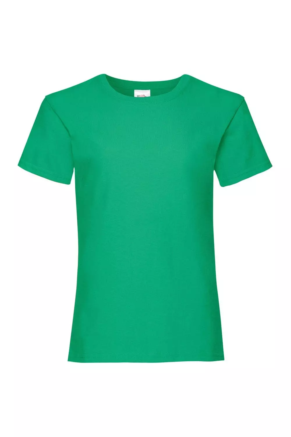Of The Loom Fruit Of The Loom Big Girls Childrens Valueweight Short Sleeve T-Shirt (Pack Of 5) (Kelly Green)
