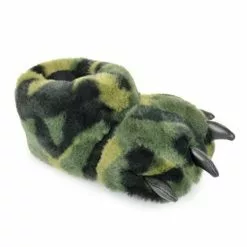 GENERIC Childrens/Kids Camo Claw Slippers