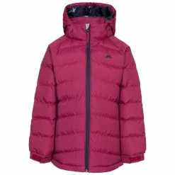TRESPASS Childrens Girls Amira Casual Jacket - Berry
