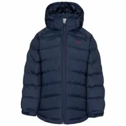 TRESPASS Childrens Girls Amira Casual Jacket - Navy