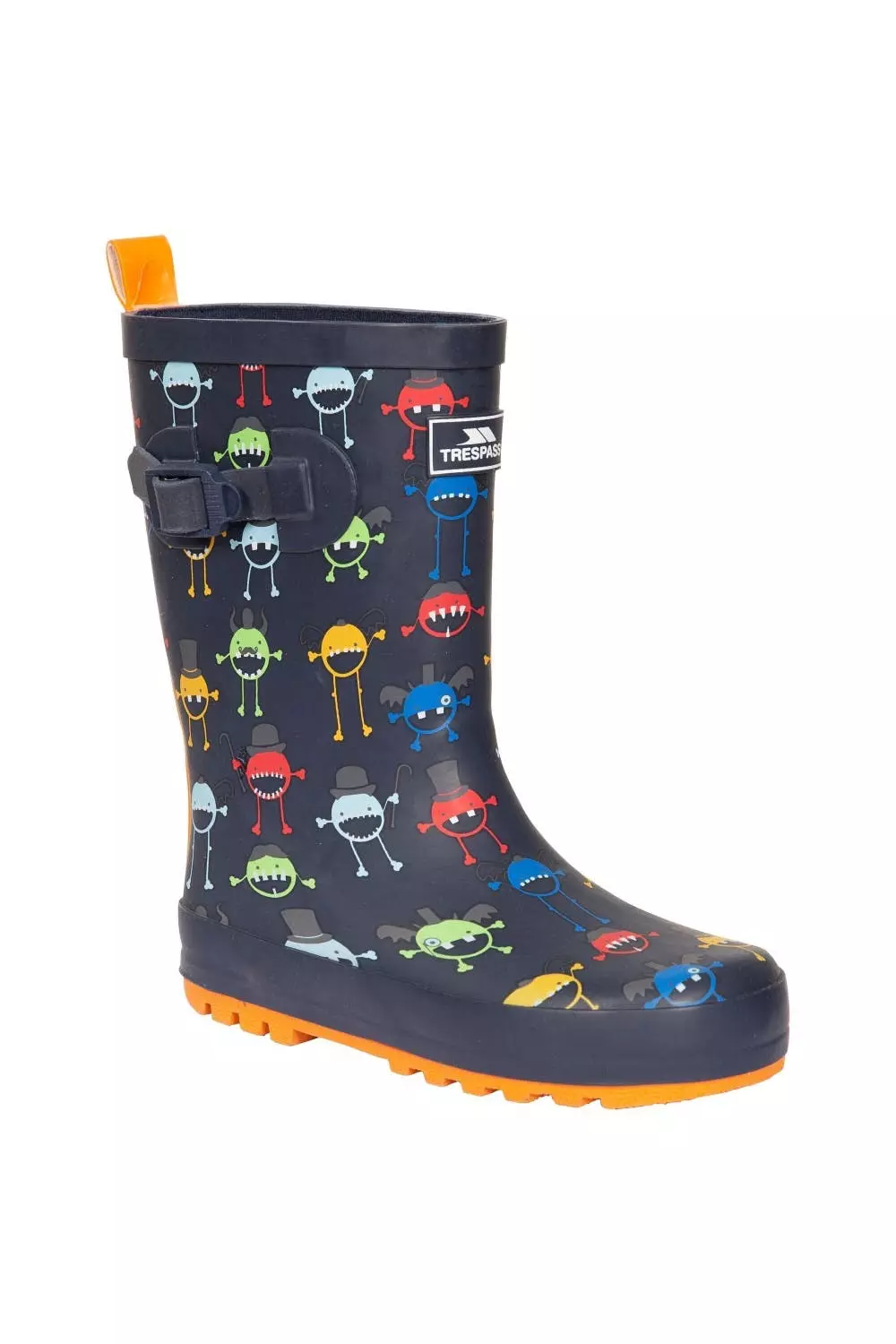Trespass Childrens/Kids Puddle Monster Galoshes (Multicolored)