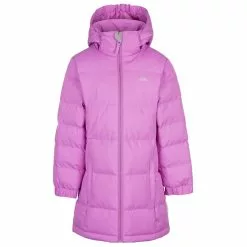 TRESPASS Childrens Girls Tiffy Padded Jacket - Deep Pink