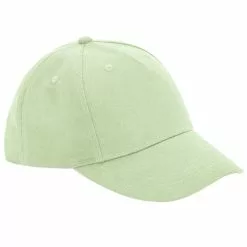 Beechfield 5 Panel Organic Cotton Baseball Cap (Pistachio)