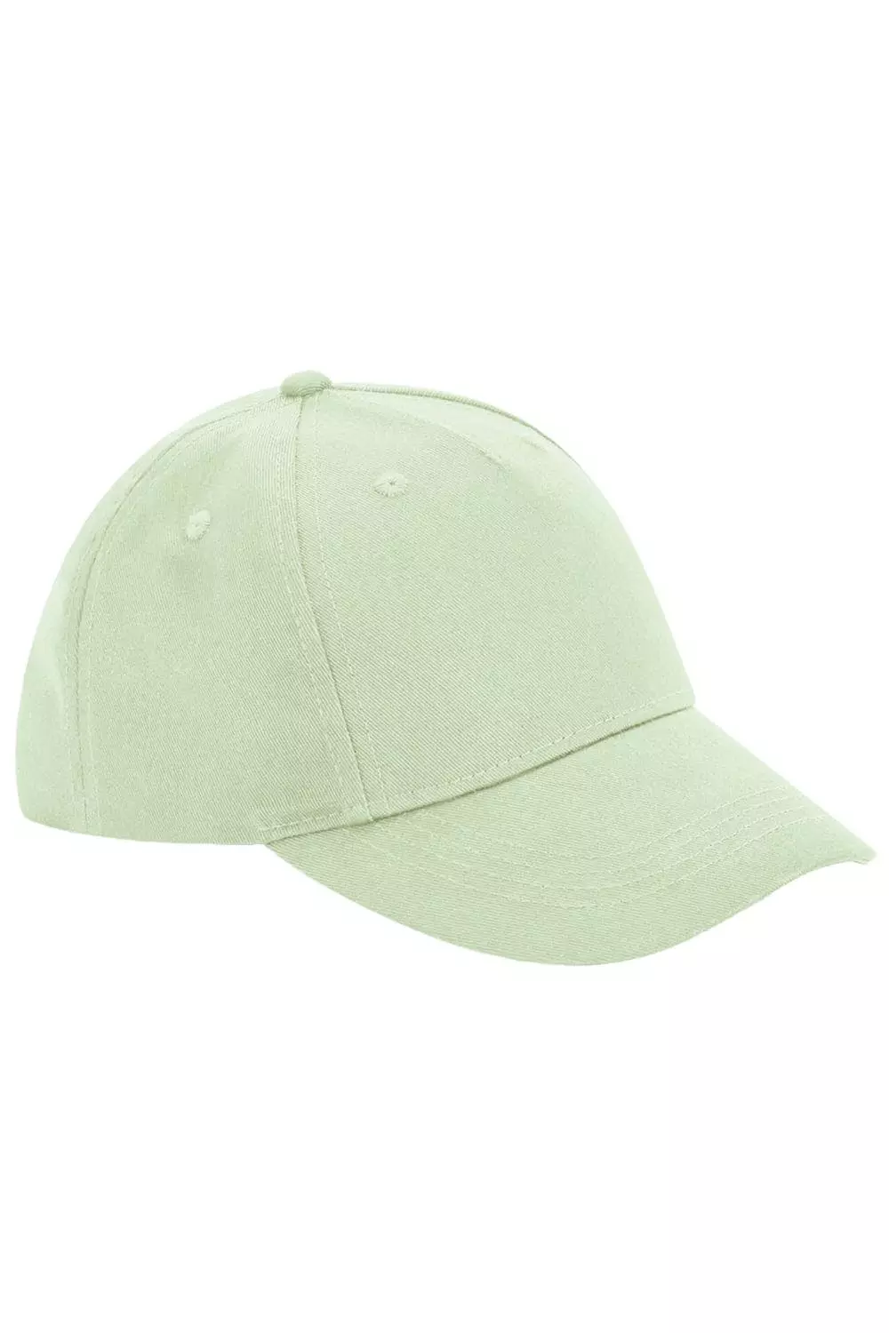 Beechfield Childrens/Kids Organic Cotton 5 Panel Baseball Cap (Pistachio)