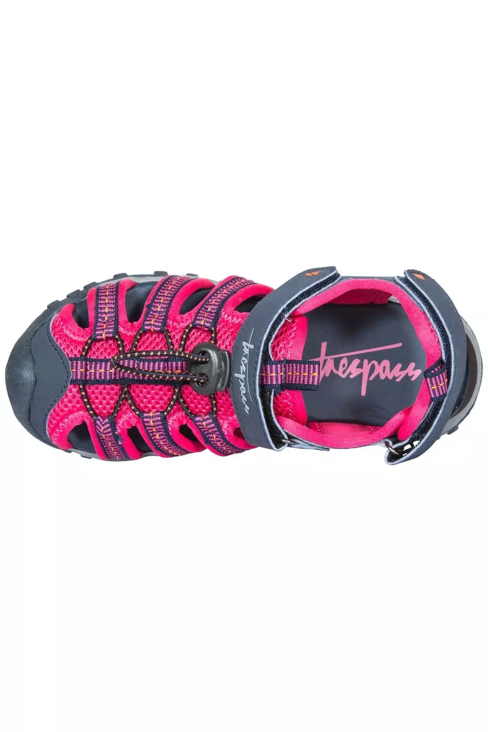 TRESPASS Childrens/Kids Nantucket Active Closed Toe Beach Sandals - Heather Rose - Image 3