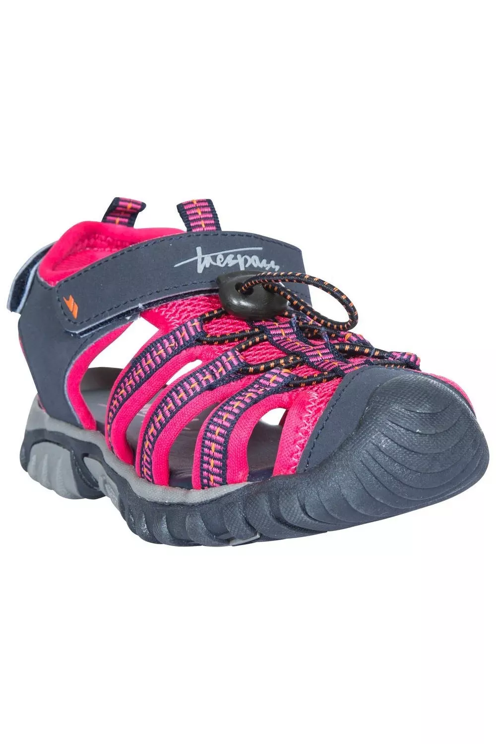 TRESPASS Childrens/Kids Nantucket Active Closed Toe Beach Sandals - Heather Rose - Image 2