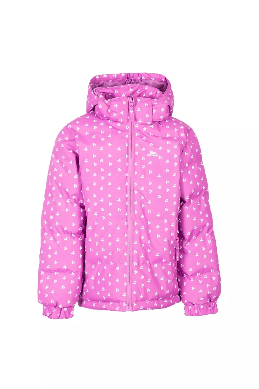 TRESPASS Girls Combine Padded Jacket - Deep Pink