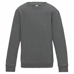 Awdis Just Hoods Childrens/Kids Sweatshirt - Storm Grey
