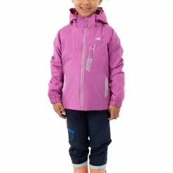 TRESPASS Girls Elite Jacket - Plum
