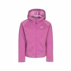 TRESPASS Girls Fascinated Fleece Hoodie - Plum