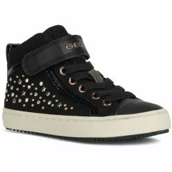 Geox Girls J Kalispera Suede Sneakers