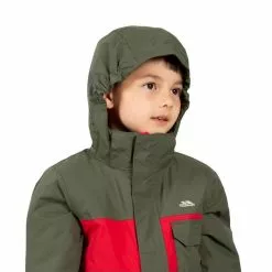 TRESPASS Boys Montee TP50 Ski Jacket - Ivy