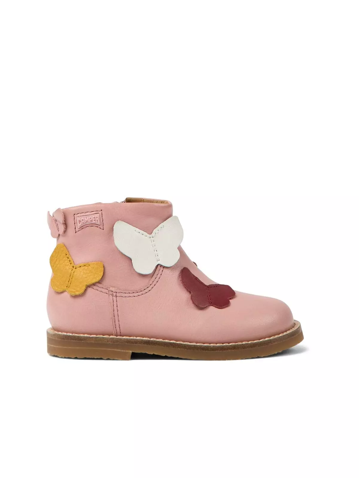 Camper Twins Multi-Colored Leather Boots