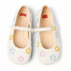 Camper Kids Ballerinas Right - White