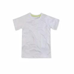 Stedman Active Childrens/Kids Raglan Mesh T-Shirt (White) Tops