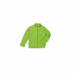 Stedman Active Children/Kids Active Fleece Jacket (Kiwi Green) Tops